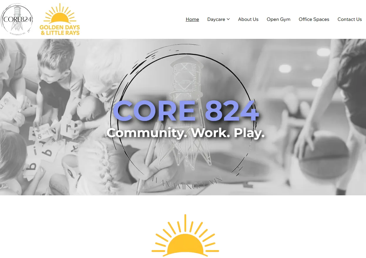 Core 824 community building website