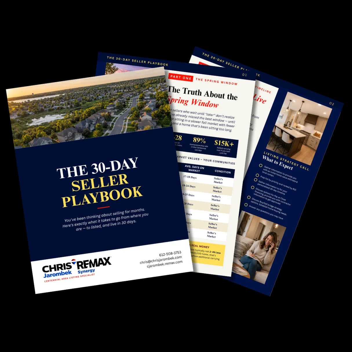 Home seller playbook design