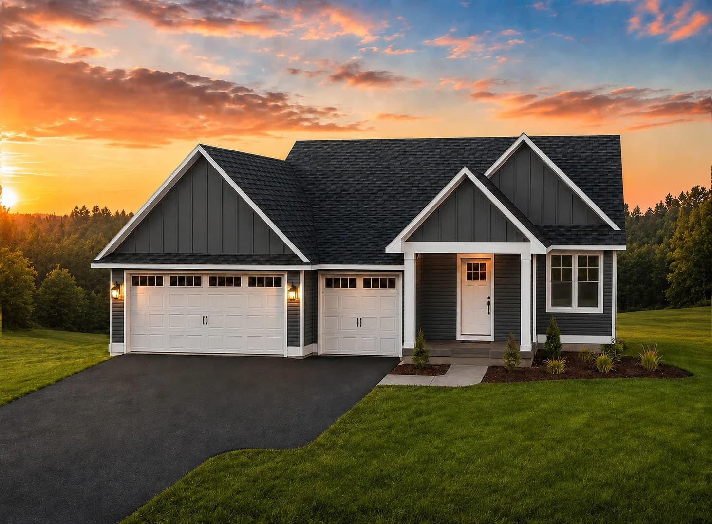 North Metro MN custom home rendering