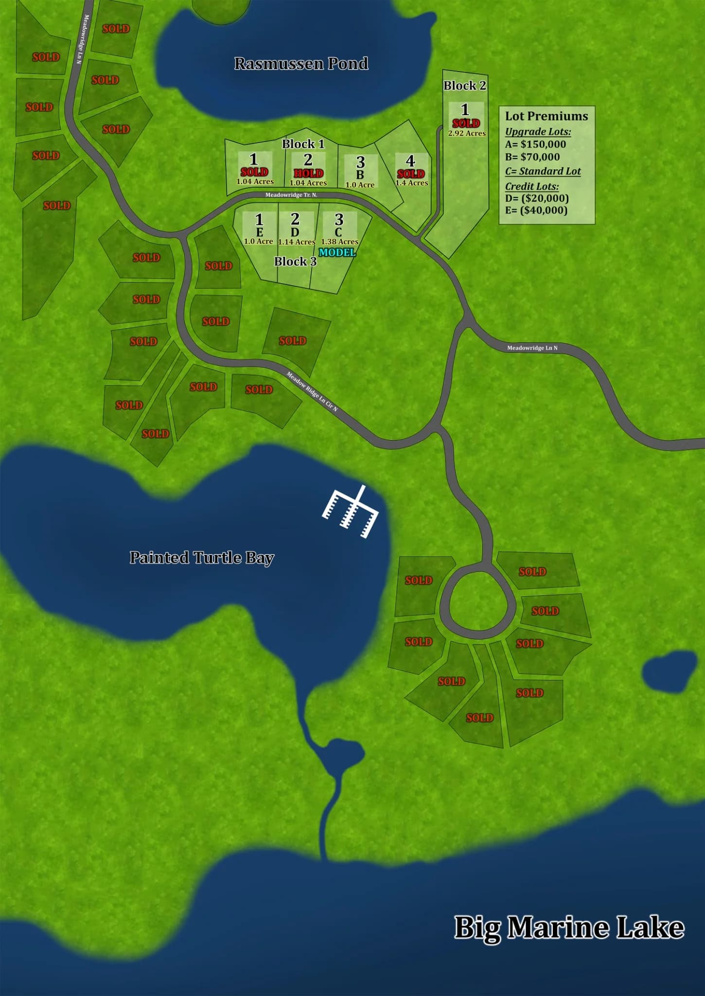 Tii Gavo neighborhood plat map design, Scandia MN