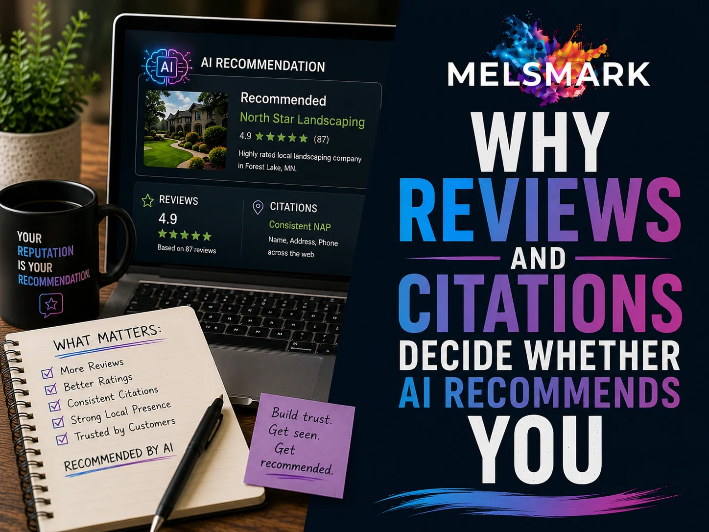 Why Reviews and Citations Decide Whether AI Recommends You