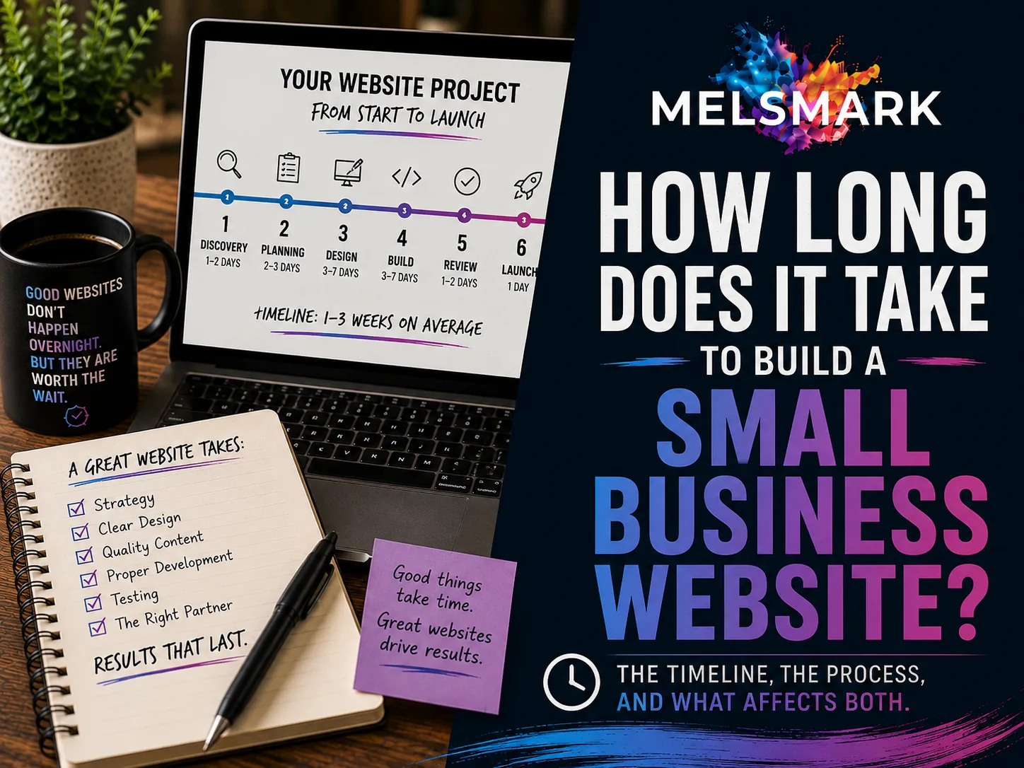 How Long Does It Take to Build a Small Business Website?