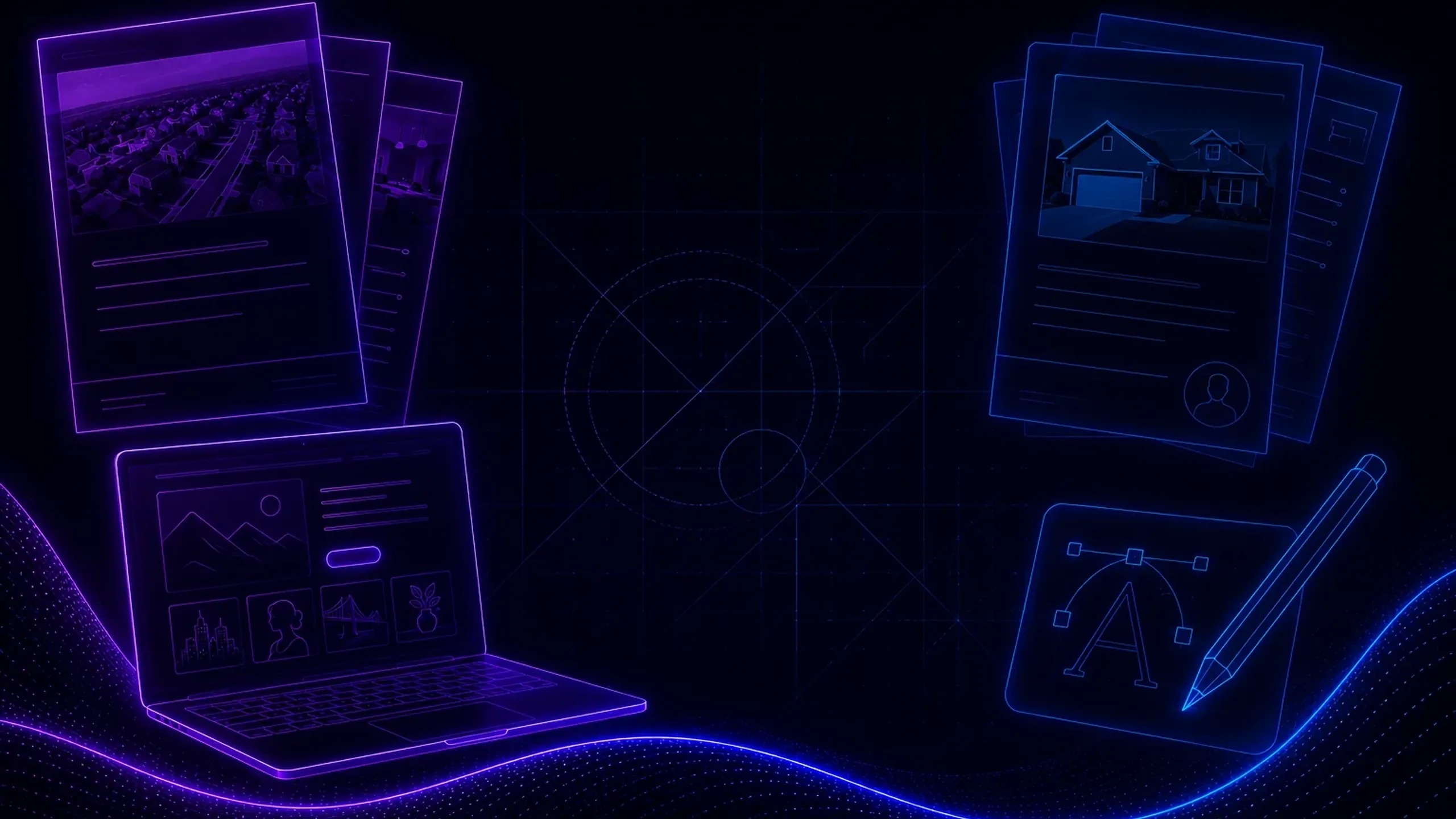 Portfolio hero background